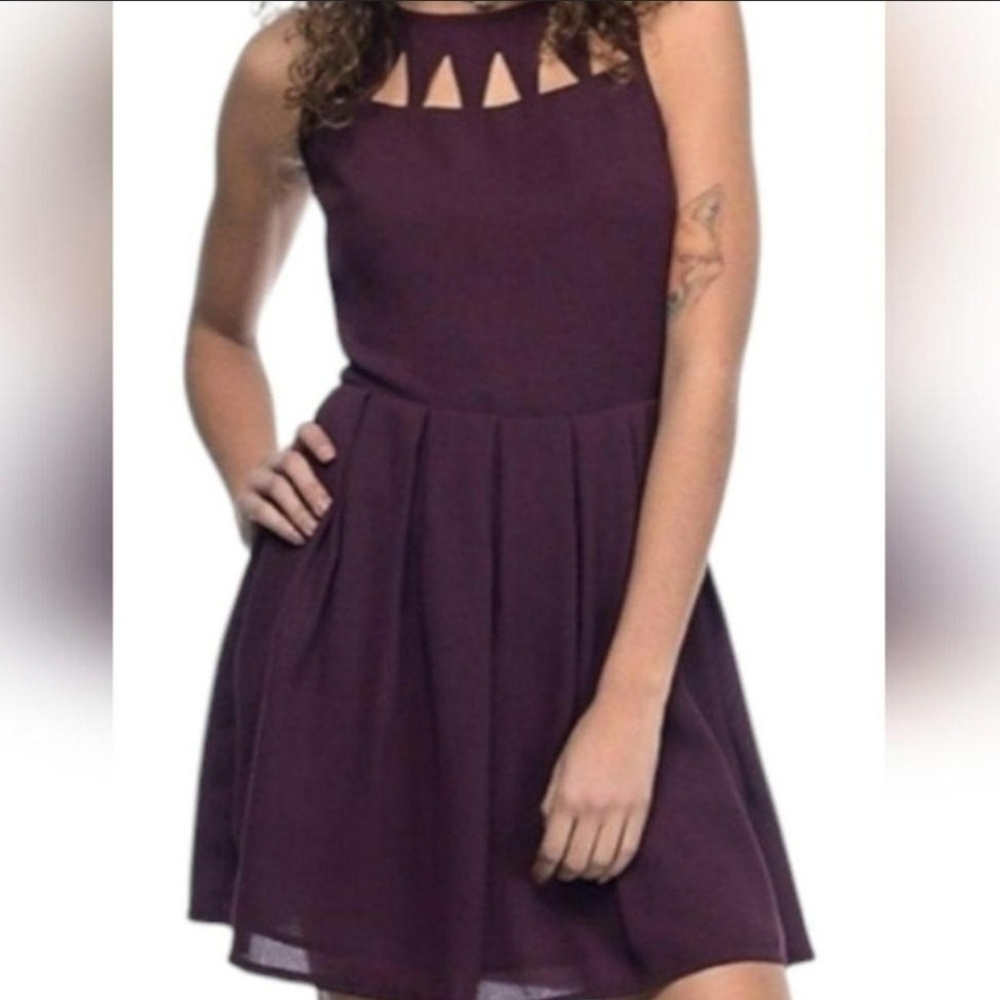 Zumiez Dark Purple Dress SZ XS